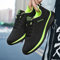 Athletic Knit Running Shoes - Unisex Breathable Mesh Walking Sneakers