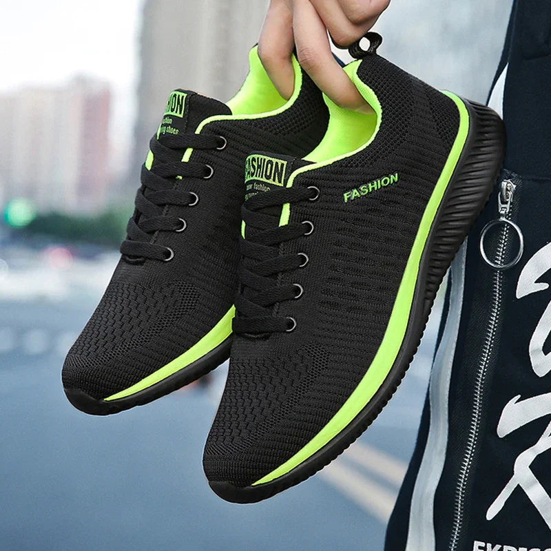 Knit Mesh Running Sneakers