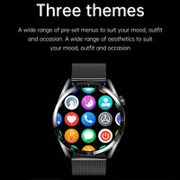 IP68 Waterproof Smartwatch - Multi-Function Fitness Tracker with Heart Rate Monitor