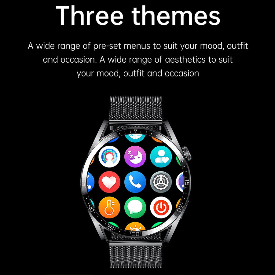 IP68 Waterproof Fitness Smartwatch