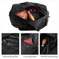 Premium Denim Fitness Training Bag - Versatile Sports Duffle
