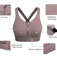 Adjustable Strap Padded Sports Bra