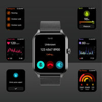 IP68 Waterproof Smart Watch for Women - Multi-Function Fitness Tracker with Heart Rate Monitor