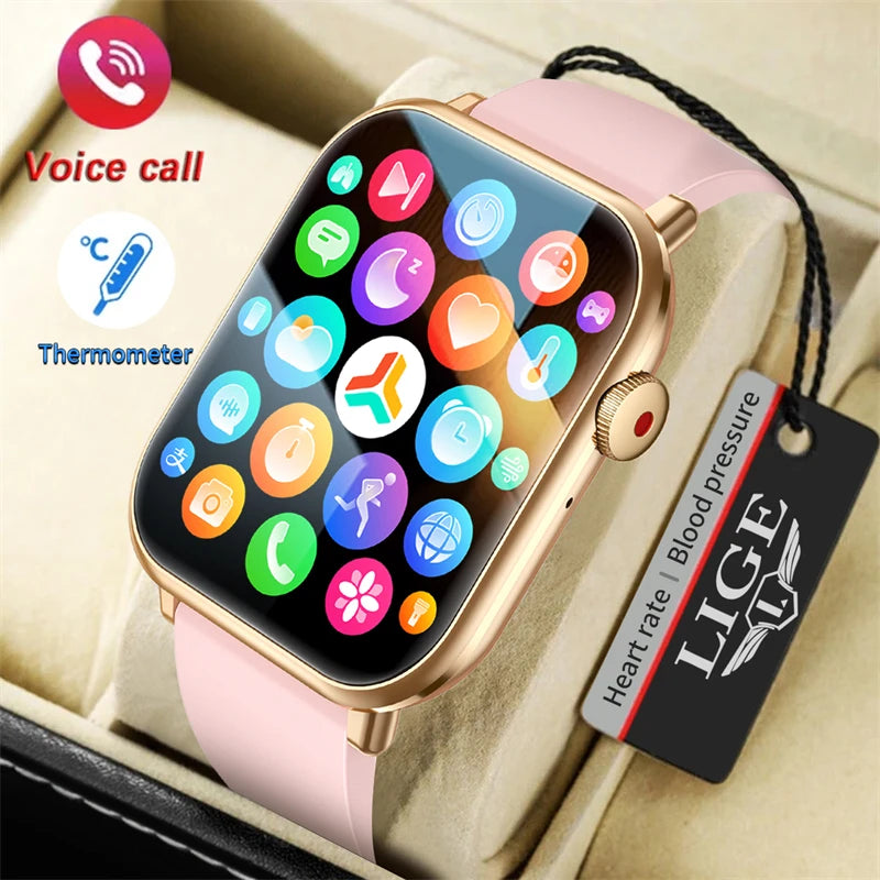 Womens Bluetooth Call Smartwatch