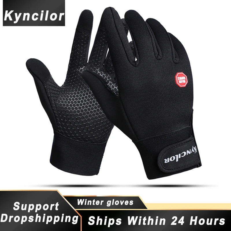 Waterproof Touchscreen Cycling Gloves