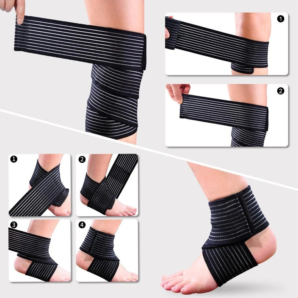 Adjustable Cotton Wrist Wraps