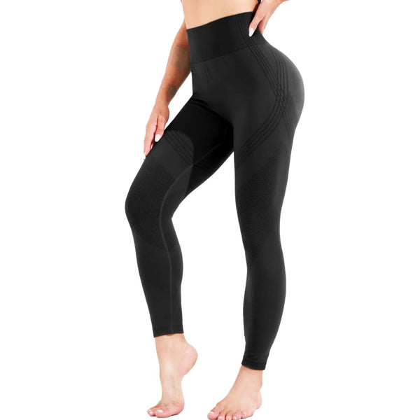 High Waisted Leggings Soft Athletic Tummy Control