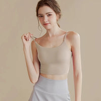 Women's Push Up Padded Gym Fitness Bra - Yoga Sports Bra