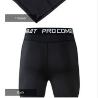 Men's Bodybuilding Compression Tights - Quick-Dry Performance Leggings