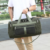 Large Capacity Polyester Training Bag - Unisex Sports Duffle