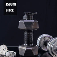 Innovative Water-Filled Dumbbell Bottle - 2-in-1 Fitness Hydration