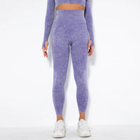 Soft Velvet Seamless Fitness Leggings - Women's High-Performance Yoga Pants