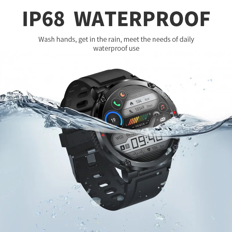 Full Touchscreen Bluetooth Sports Watch