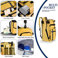 Versatile 2-in-1 Convertible Gym Bag - 36-55L Capacity