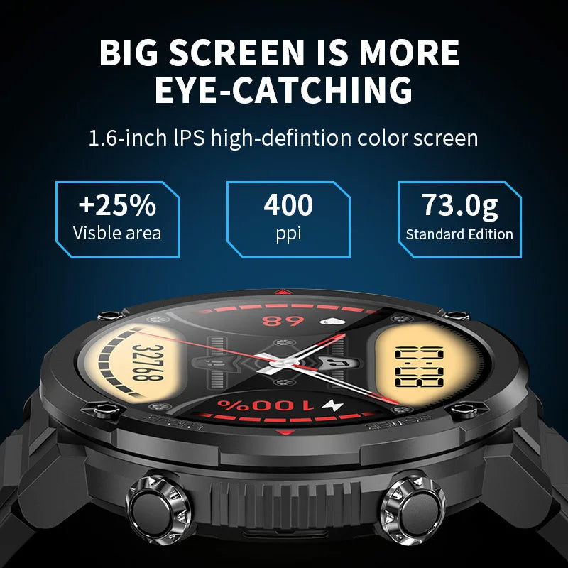 Full Touchscreen Bluetooth Sports Watch