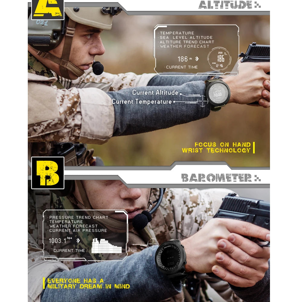 North Edge Tactical Sports Watch