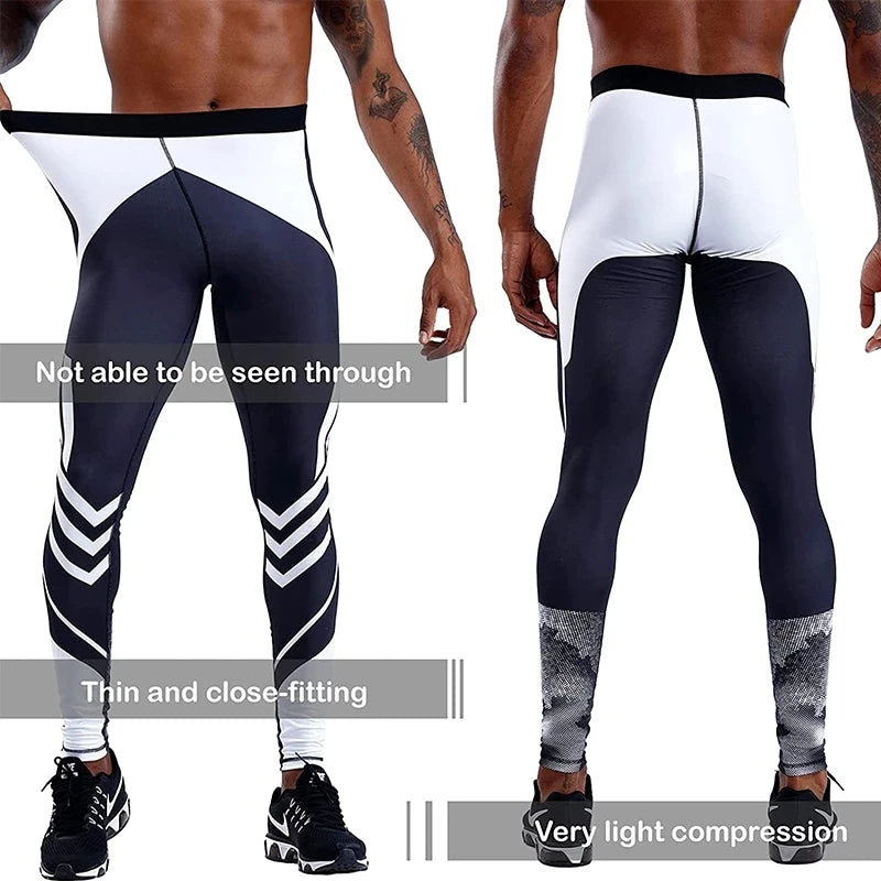 Sporty Crossfit Bodybuilding Compression Tights