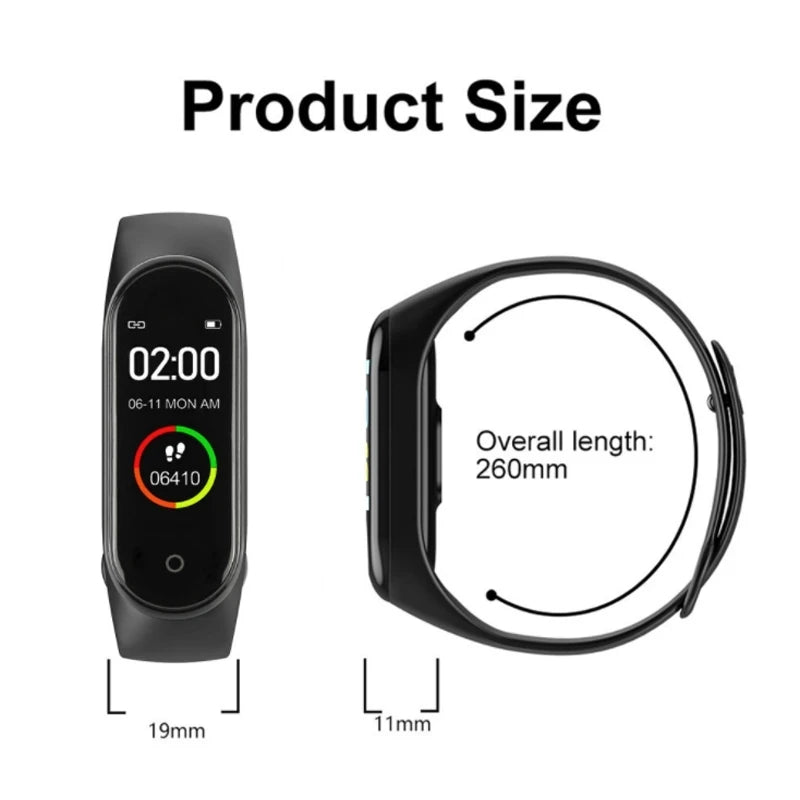 Waterproof Bluetooth Pedometer Smartwatch