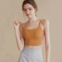 Women's Push Up Padded Gym Fitness Bra - Yoga Sports Bra