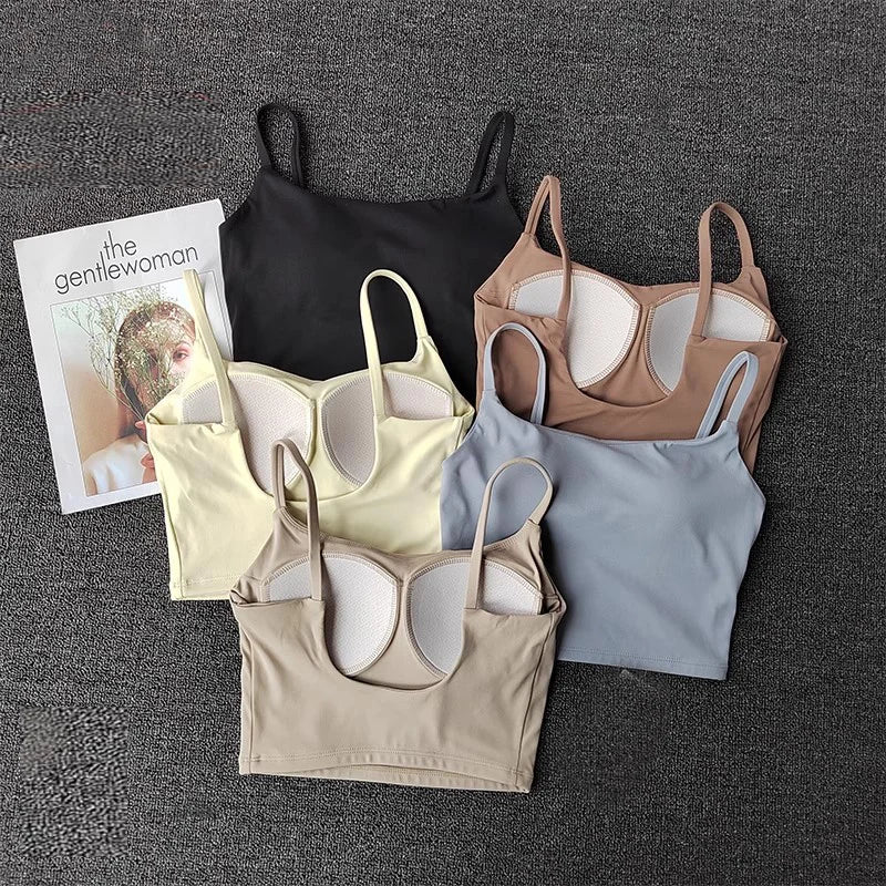 Padded Push-Up Fitness Bra
