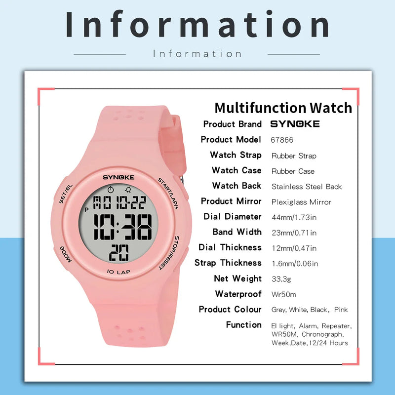 Luxury Waterproof Digital Sport Watch