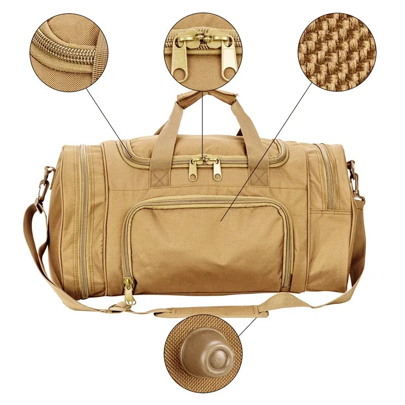 Waterproof Shoe Compartment Duffle Bag