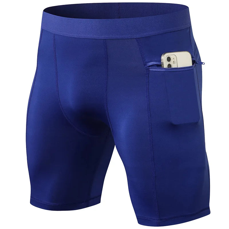 Pocketed Two-Layer Training Shorts