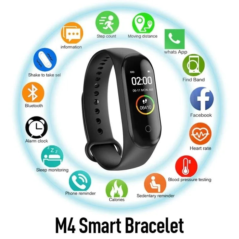Waterproof Bluetooth Pedometer Smartwatch