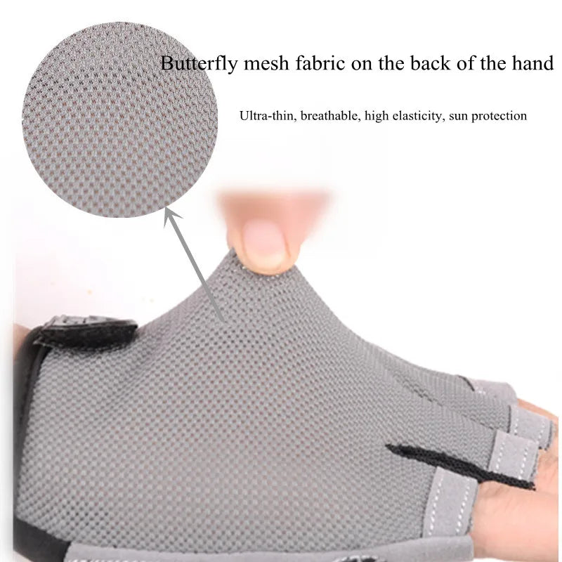 Breathable Half Finger Gym Gloves